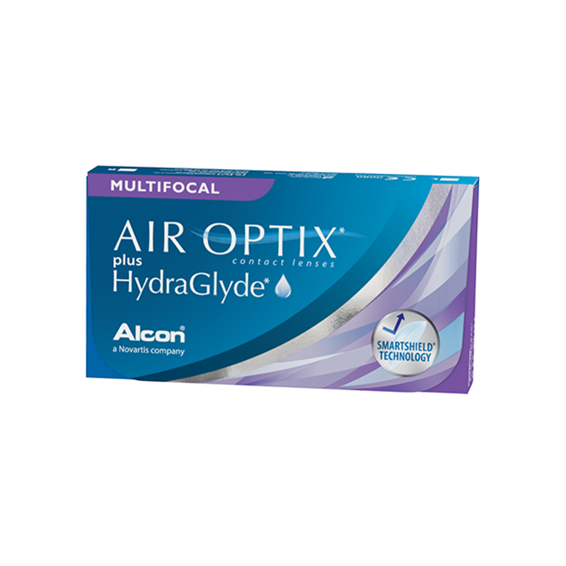 Air Optix Plus Hydraglyde Multifocal Contact Lenses
