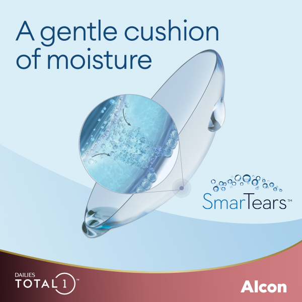 Dailies Total1 - a gentle cushion of moisture