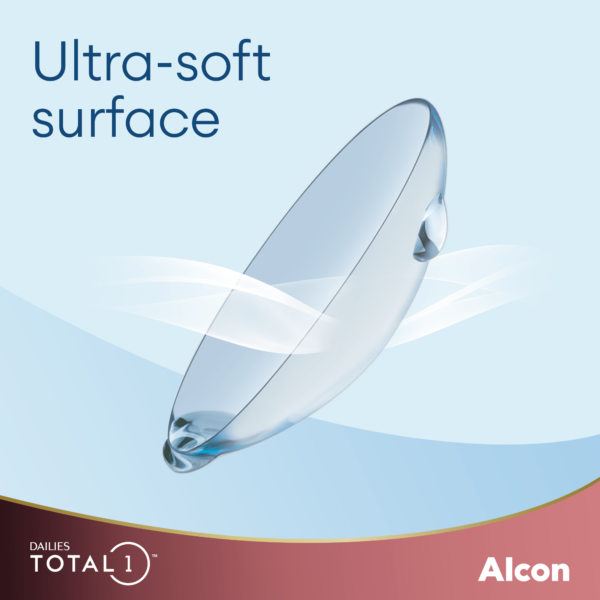 Dailies Total1 ultra soft surface