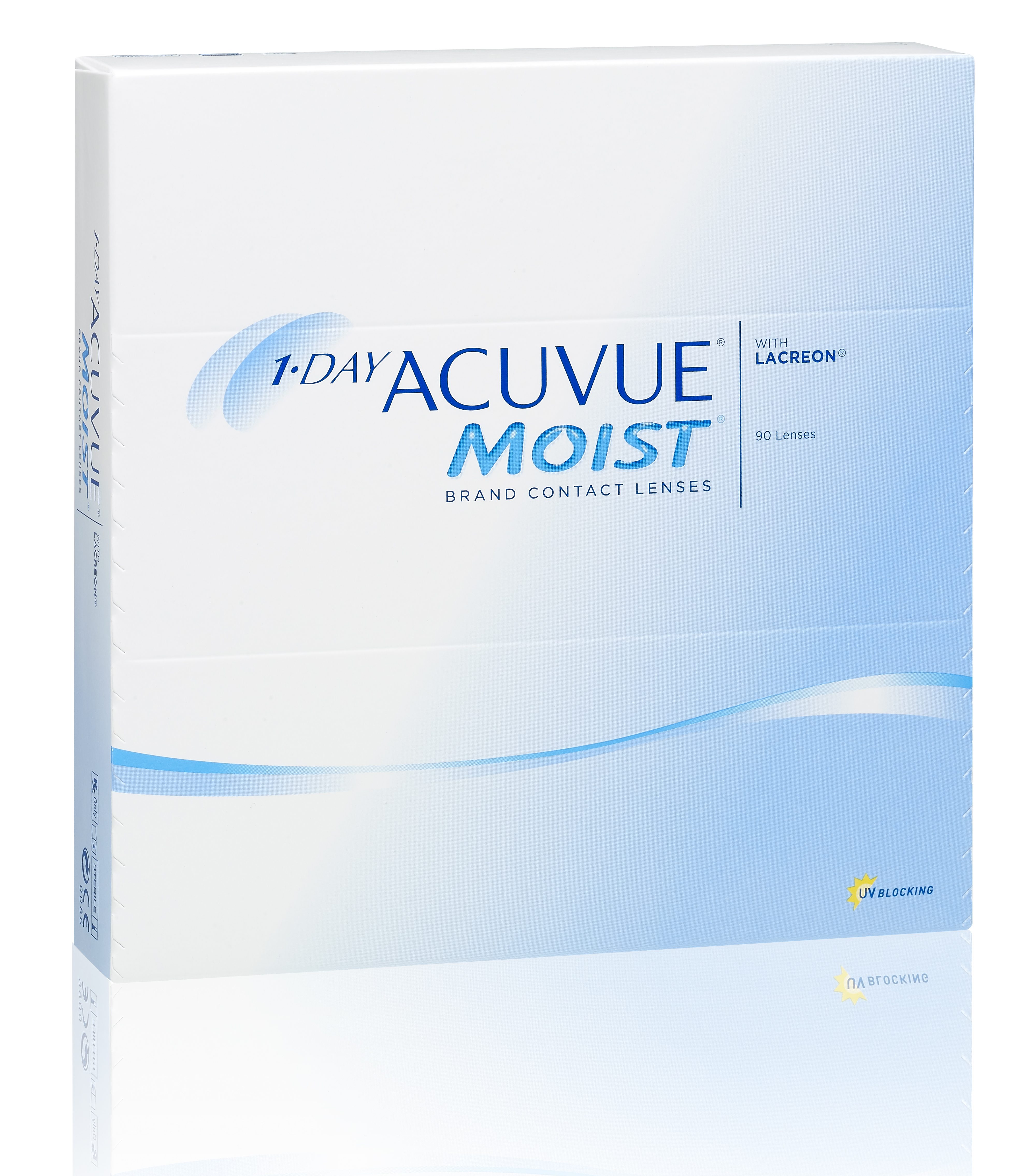 1 Day Acuvue Moist 90 Pack Contact Lenses EyeQ Optometrists