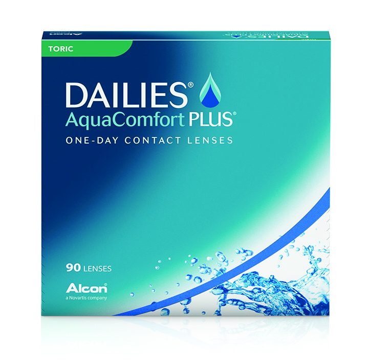 Dailies Aqua Comfort Plus Toric 90 Pack EyeQ Optometrists